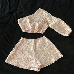 Pretty Little Thing - pink leopard set